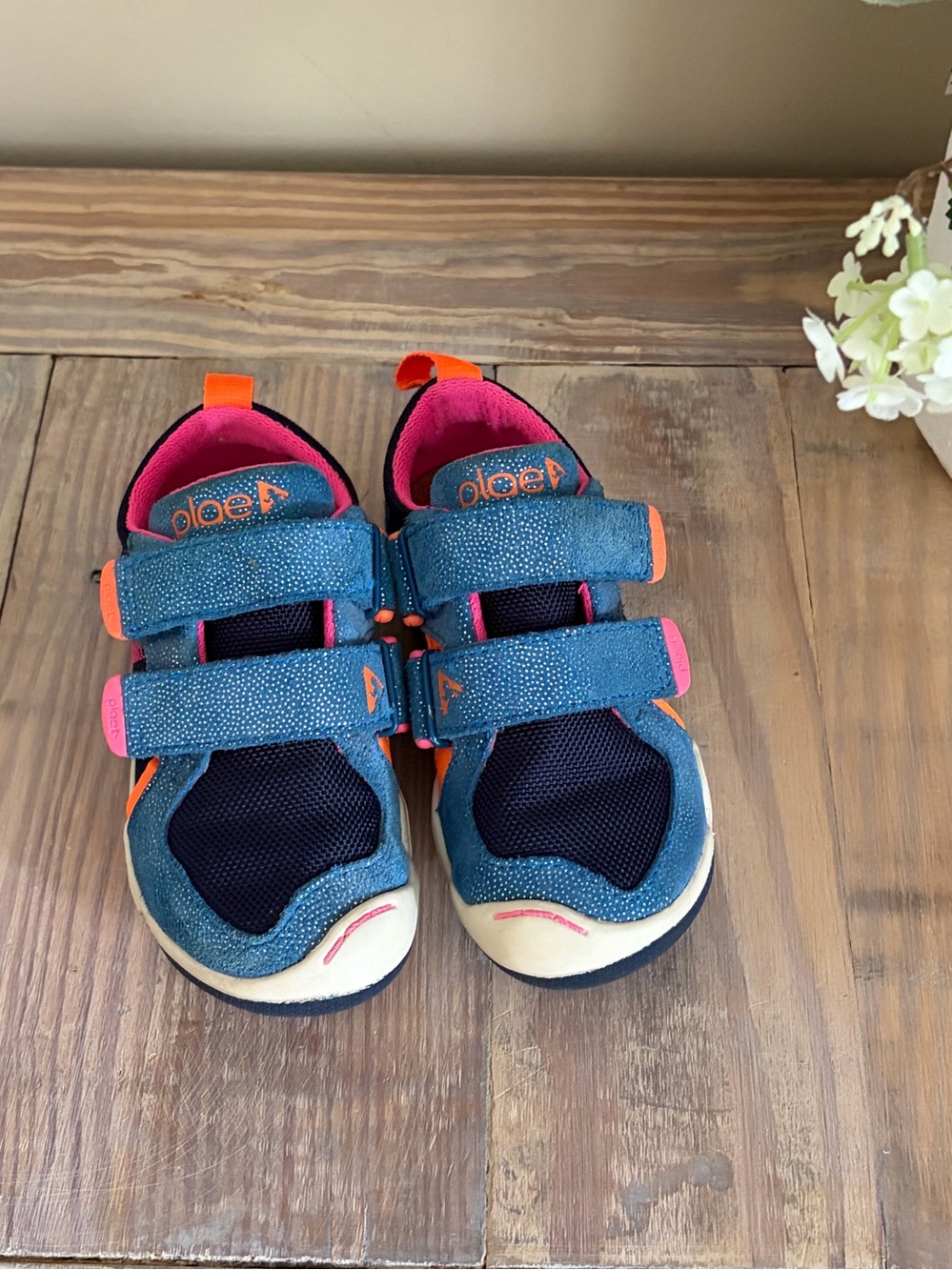 PLAE Ty Navy & Pink Shimmer Sneakers 💖